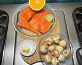 Foto del paso 1 de la receta: *SALMÓN AL CITRUS CON HONGOS Y SALSA CREMOSA CON CHILE CHIPOTLE*