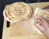 A picture of step 11 of Chicken shawarma pockets.
