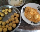 Foto langkah ke 2 dari resep Bola pisang coklat lumer.