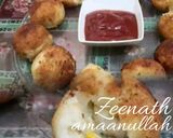 A picture of step 4 of Potato Cheese Corn Balls.