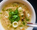 Hình bước làm 5 của món Súp cua tôm hùm