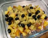 Une image de l'étape 11 de Salade tiède marinée aux pommes de terre, cervelas, tomate, olives et oignons rouges.