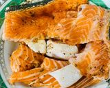 Gambar langkah 1 resipi Buttermilk Salmon Bersama Macaroni.