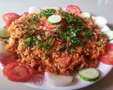 A picture of step 7 of Restaurant Style Mataki Pulav.