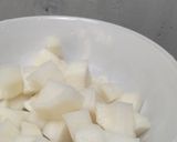 Foto langkah ke 1 dari resep 99. Kkakdugi // Lobak Kimchi.