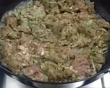 A picture of step 3 of Hyderabadi Kuchla huwa Gosht/Ground Mutton Fry.