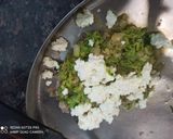 A picture of step 3 of Rajgira cucumber Patty.