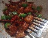 Gambar langkah 8 resipi Ikan Dori Kung Pao.