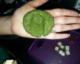 A picture of step 3 of Palak cheese balls.