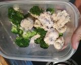 Foto langkah ke 7 dari resep Prawn Broccoli Mushroom 🍄🍄|| Baso Udang Brokoli.