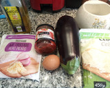 Foto del paso 1 de la receta: Hamburguesa de berenjena y pimiento de piquillo