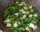 A picture of step 3 of Potato-Broad Beans Sabzi (Aloo sim ki sabji).