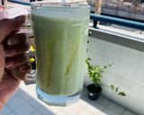 A picture of step 5 of Avocado milk shake 🥑.