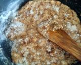 A picture of step 3 of Double ka meetha.