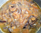 Foto del paso 6 de la receta: Tortilla de boniato y berenjena con Roquefort