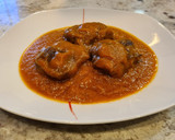 Foto del paso 7 de la receta: Carrilleras ibéricas en salsa de boniato y pimientos