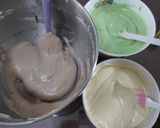 Foto langkah ke 5 dari resep Marmer Cake Cokelat Pandan.