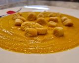 Foto del paso 6 de la receta Crema de boniatos, zanahorias y judías verdes