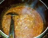 Qeema mater aloo with chapati recipe step 2 photo