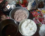 Foto langkah ke 3 dari resep Brownies panggang putih telur.