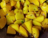 A picture of step 2 of Methi Sabji.