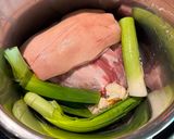 A picture of step 5 of Jiro-style ramen with InstantPot.