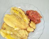 Foto langkah ke 6 dari resep Pisang Goreng Geprek Sambal.