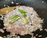 A picture of step 5 of Chole Pav Chaat.
