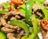 青椒牛肉絲的食譜步驟3照片