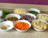 Tortilla Vegetable pockets recipe step 1 photo