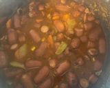 A picture of step 3 of Cowboy soup.