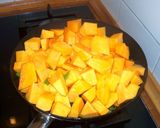 Foto del paso 3 de la receta: Calabaza frita con chorizo de ciervo