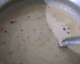 A picture of step 4 of Almond halwa.