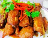 Hình bước làm 4 của món Sườn non nướng nồi chiên không dầu