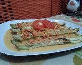 Foto langkah ke 3 dari resep Terong Bakar Santan Pedas.
