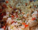 A picture of step 6 of Samak Rice Pulao.