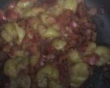 A picture of step 3 of Gooseberry and red onion relish.