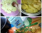 Foto langkah ke 1 dari resep Kroket kentang (isi saus vla lumer gurih,ayam,wortel).
