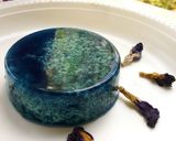 Foto langkah ke 5 dari resep Puding lumut blue pea (bunga telang).