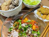 Bún sườn sụn (mọc) chua