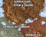 Gambar langkah 1 resipi Teresek Jantung Pisang Kelantan.