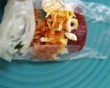 Hình bước làm 3 của món Bò bía mặn chấm tương đen