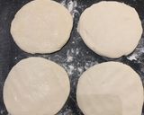 Une image de l'étape 2 de Pain Pita sans gluten.