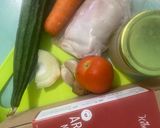 Foto langkah ke 1 dari resep Sup Oyong Mi Creamy Onion.