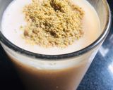 A picture of step 1 of Musk melon smoothie.