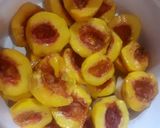 Foto del paso 1 de la receta: Dulce de durazno en almíbar!!!!😁😁😁😁😁😁