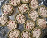 Foto del paso 14 de la receta: Canastas Rellenas de Pollo con Masa de Harina de Arvejas (apto diabéticos)