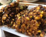 รูปขั้นตอนการทำที่ 5 ของ ทอดมันข้าวโพดหวาน🌽 +ข้าวโพดราชินีทับทิมสยามทอด แป้งน้อย (เจ)