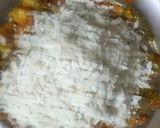 A picture of step 1 of Capsicum cutlets.