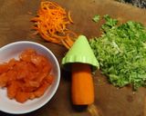 Foto del paso 2 de la receta Ensalada de lentejas caviar con mayonesa de lima